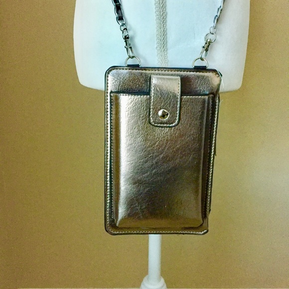 NWT PHONE/CARD CROSSBODY HANDBAG - Picture 1 of 8